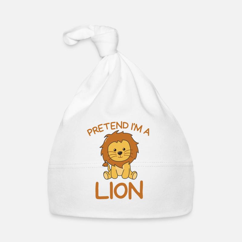 Stell dir vor ich bin ein Löwe Halloween Baby Bio-Mütze