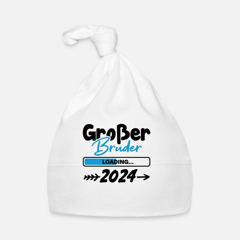 Großer Bruder Loading 2024 Baby Bio-Mütze