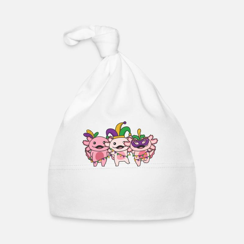 Déguisement de carnaval Mardi Gras Axolotl Bonnet bio Bébé