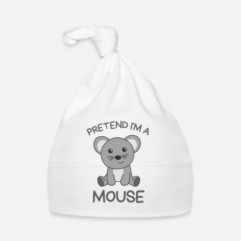 Imagine I'm a Mouse Halloween Organic Baby Cap
