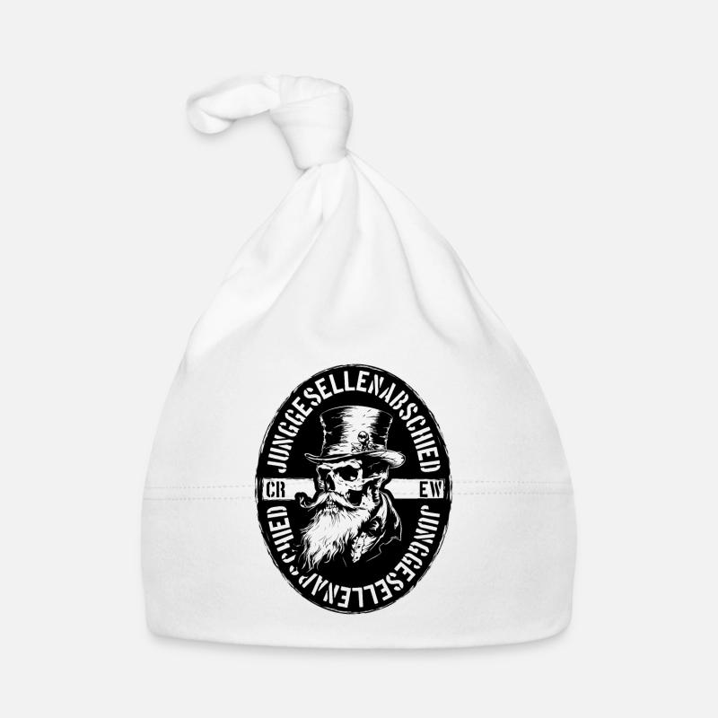 Junggesellenabschied Crew Totenkopf Jga Baby Bio-Mütze