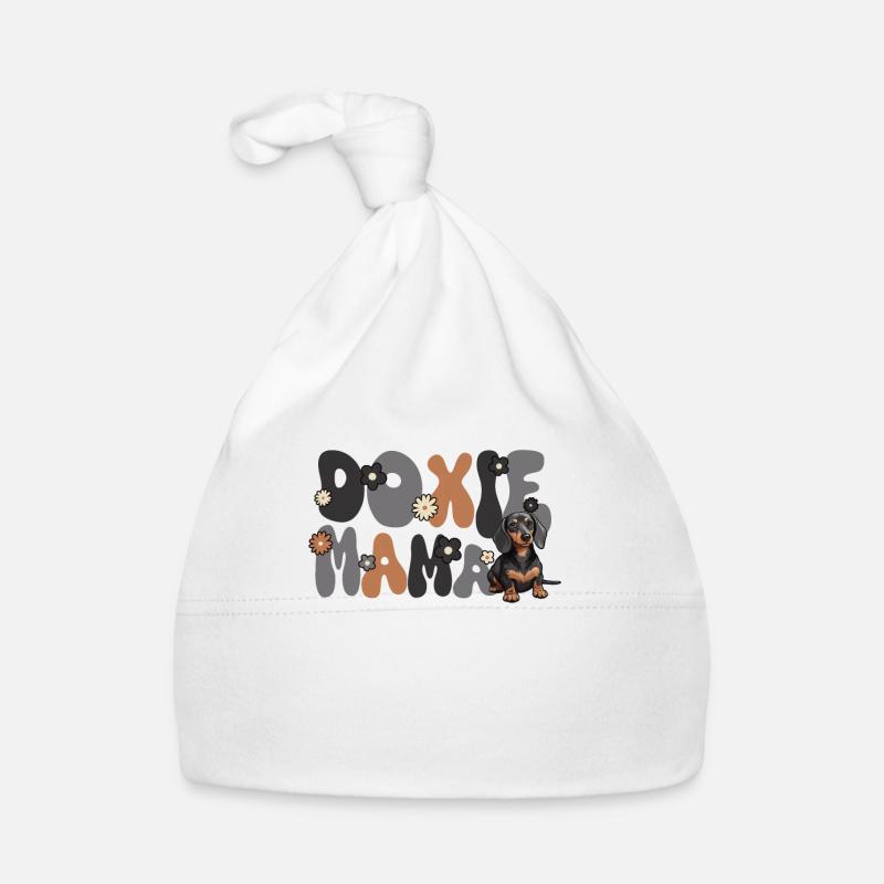 Teckel Groovy Doxie Maman Bonnet bio Bébé