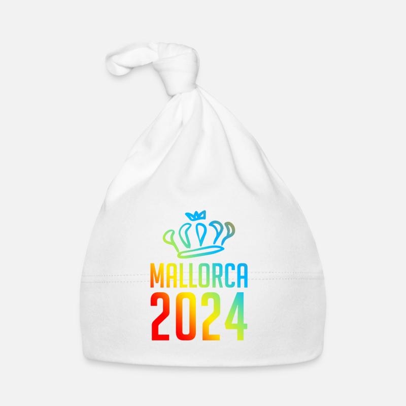 Majorque 2024 Coloré Bonnet bio Bébé