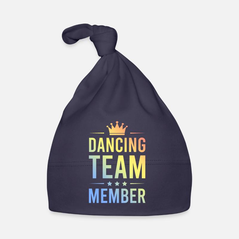 Dancing Team Colorful Organic Baby Cap