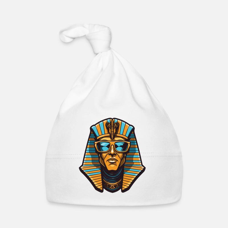 Pharaoh Skull Cool Organic Baby Cap