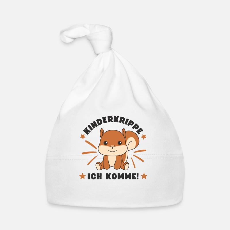 Crèche I'm coming! Organic Baby Cap