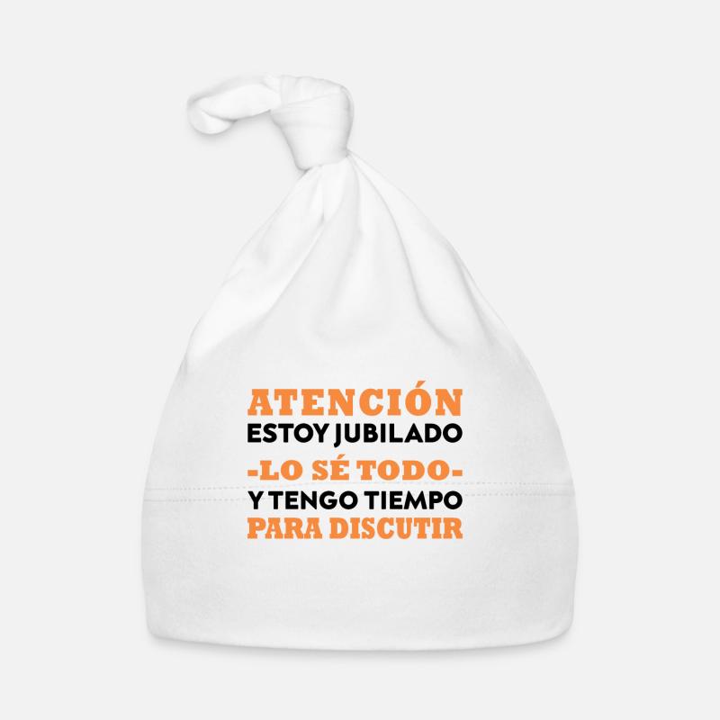 Ruhestand Spaß Ich bin ein berufstätiger Großvater Baby Bio-Mütze