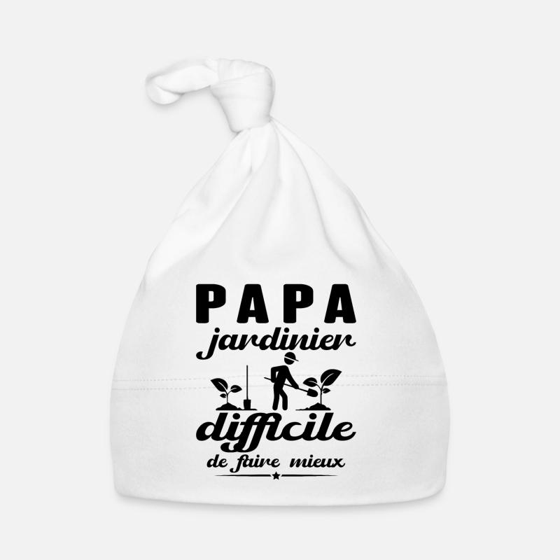 Papa Gärtner Geschenk Schwer zu machen Besser Baby Bio-Mütze