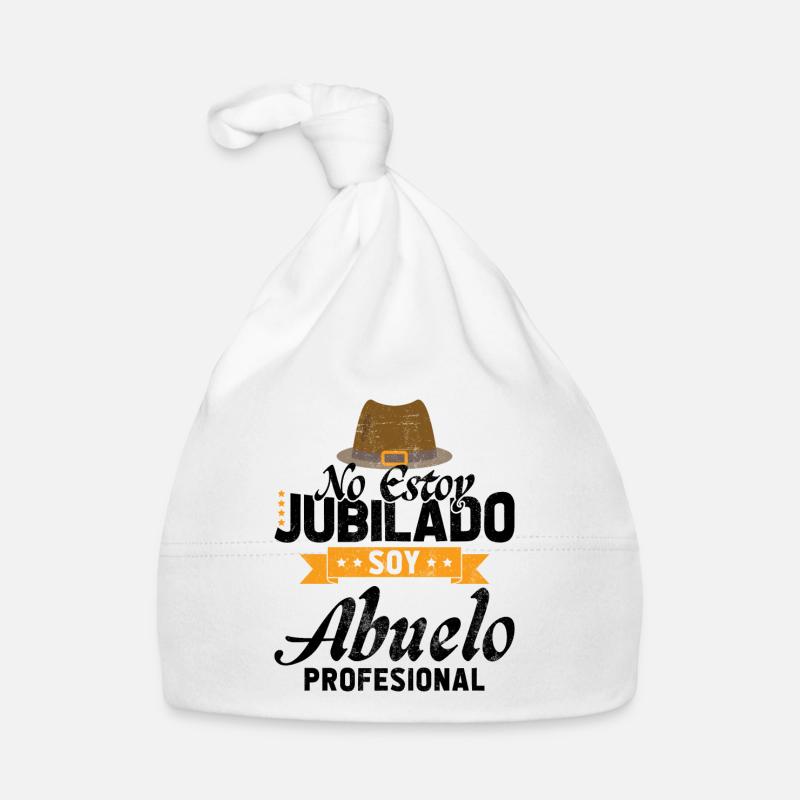 Ich bin nicht im Ruhestand, ich bin ein berufstätiger Großvater Baby Bio-Mütze