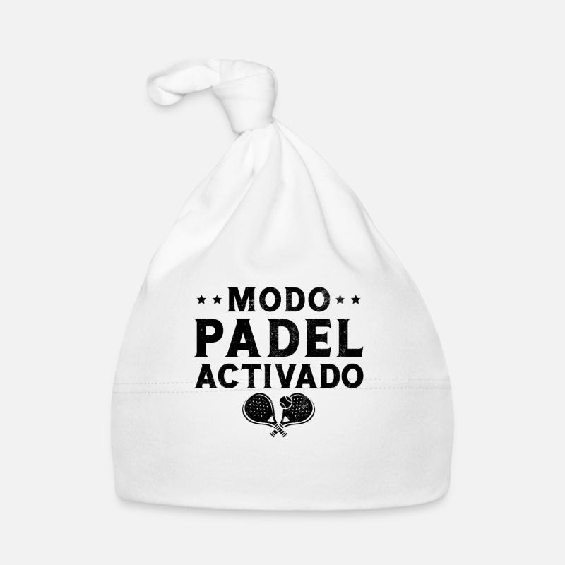 Mode Padel Joueur activé Padel Bonnet bio Bébé