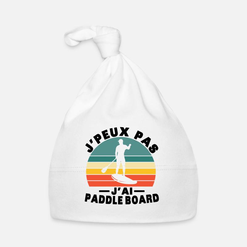 I can't I paddle board humor gift Organic Baby Cap