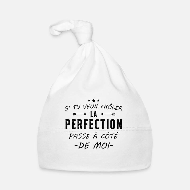 Du willst der Perfektion nahe sein, geht an mir vorbei Baby Bio-Mütze