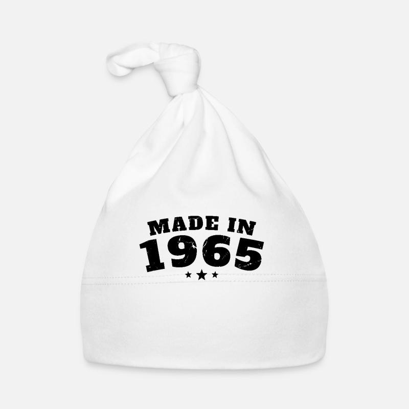 Fabriqué en 1965 Bonnet bio Bébé