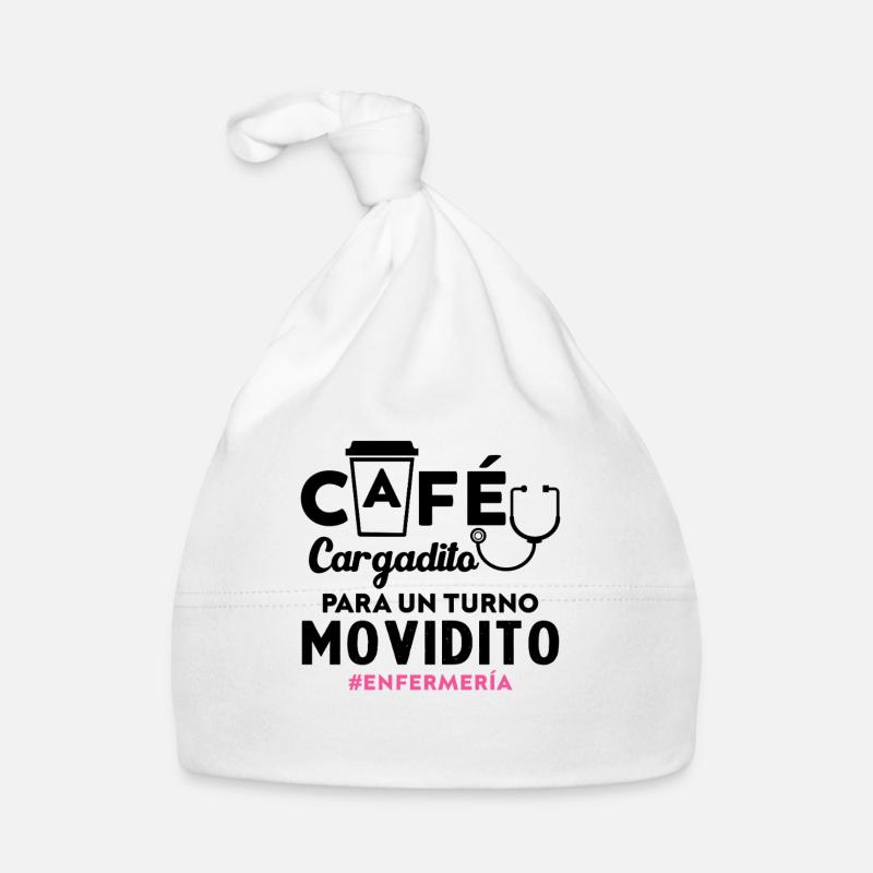 Coffee Loaded For A Busy Shift Nursing Organic Baby Cap