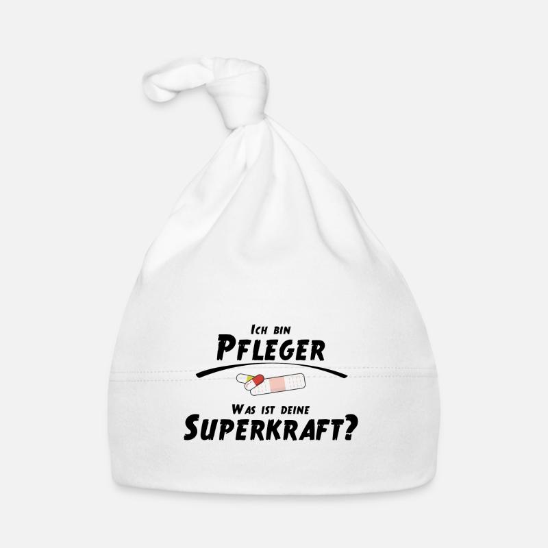 Ich bin Pfleger - Was ist deine Superkraft Baby Bio-Mütze