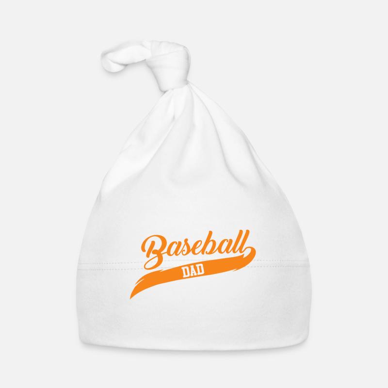 Baseball Daddy Organic Baby Cap