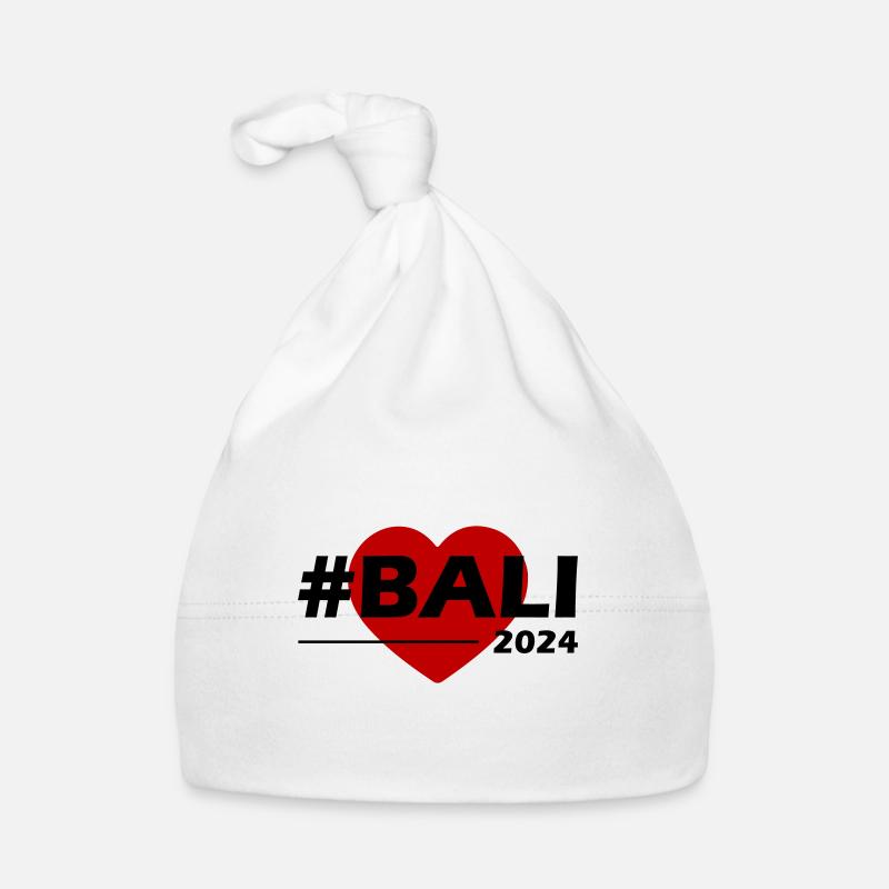 Bali 2024 Herz Liebe Baby Bio-Mütze