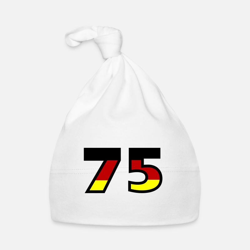 75 Numéro Allemagne Jersey Bonnet bio Bébé