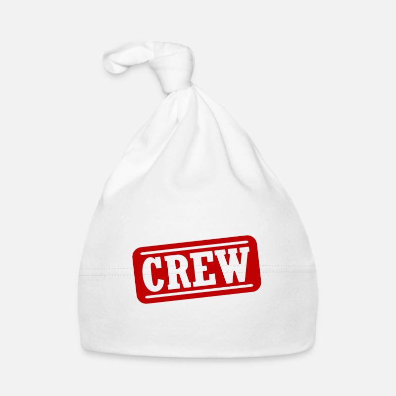 Crew stamps Organic Baby Cap