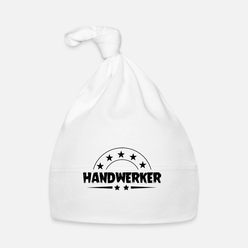Handwerker Beruf Baby Bio-Mütze