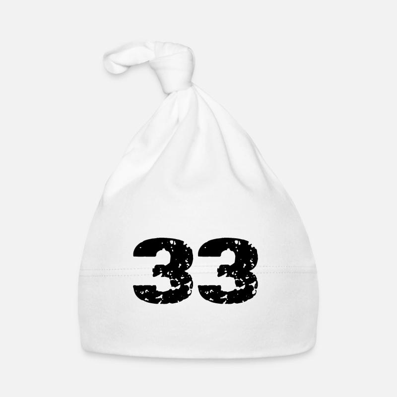 33 Maillot numéro Bonnet bio Bébé