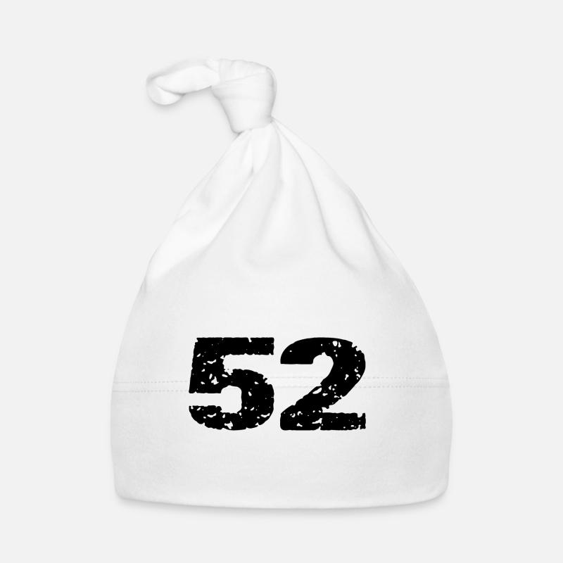 52 Maillot numéro Bonnet bio Bébé