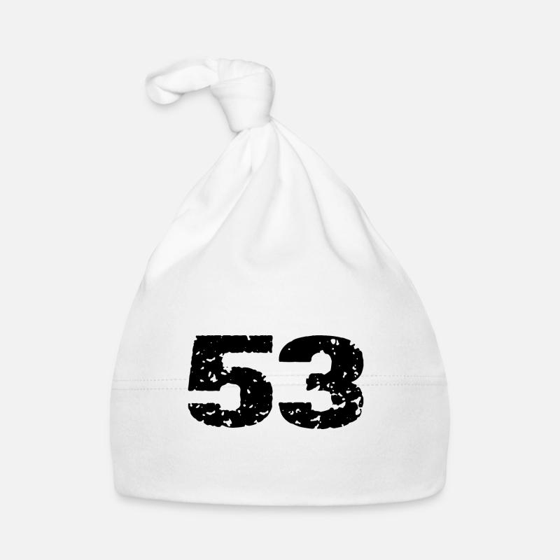 53 Numéro maillot Bonnet bio Bébé