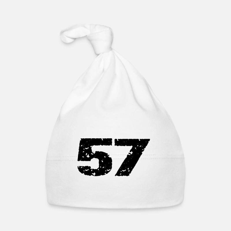 57 Number jersey Organic Baby Cap