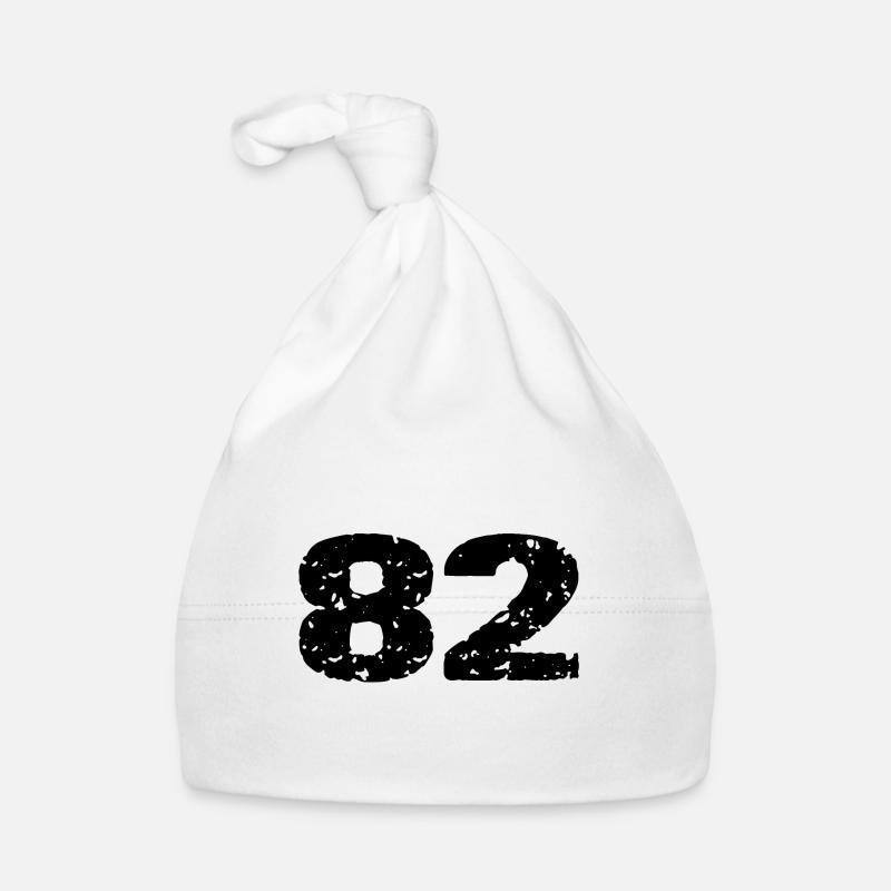82 Zahl Trikot Baby Bio-Mütze