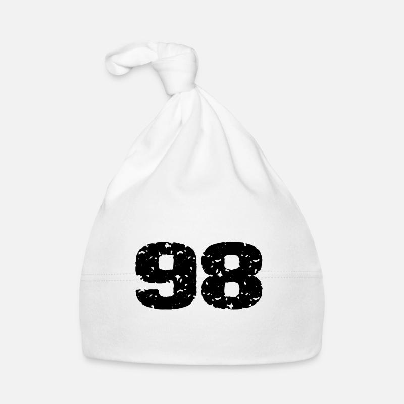 98 Number jersey Organic Baby Cap