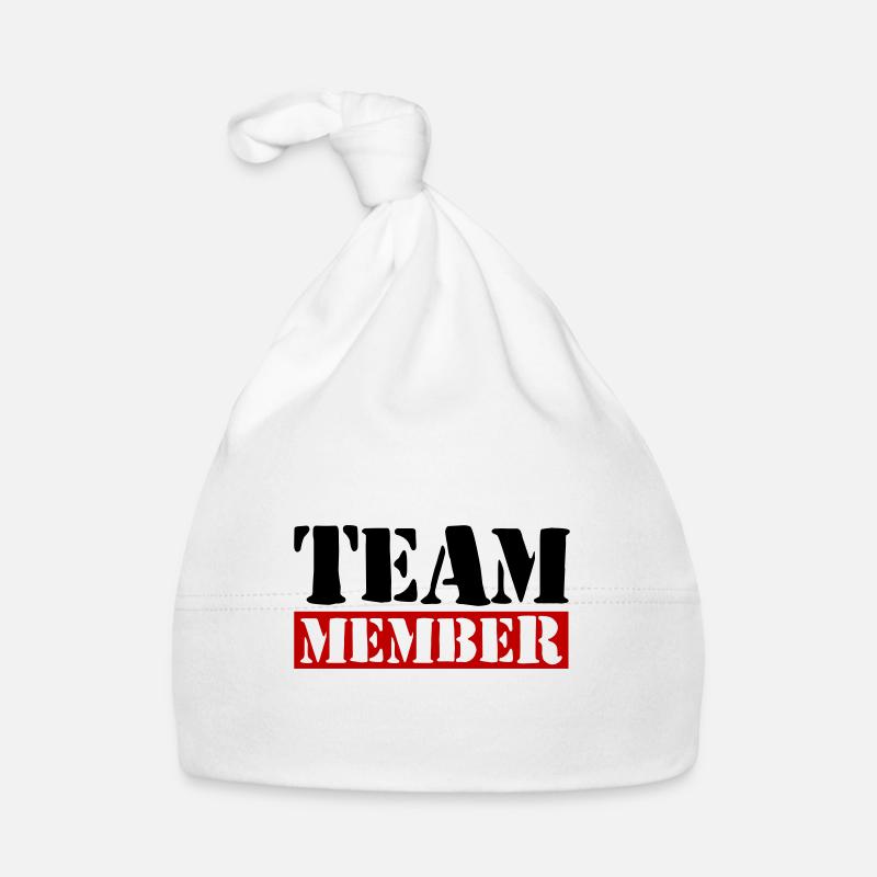Team Members Organic Baby Cap