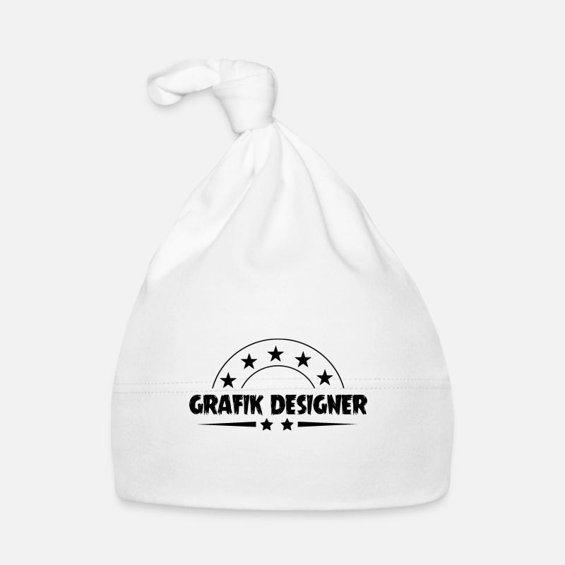 Grafik Designer Beruf Baby Bio-Mütze