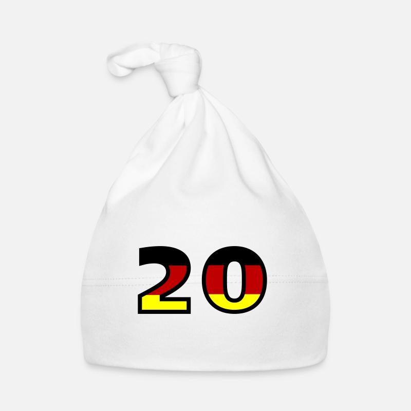 20 Numéro Allemagne Jersey Bonnet bio Bébé