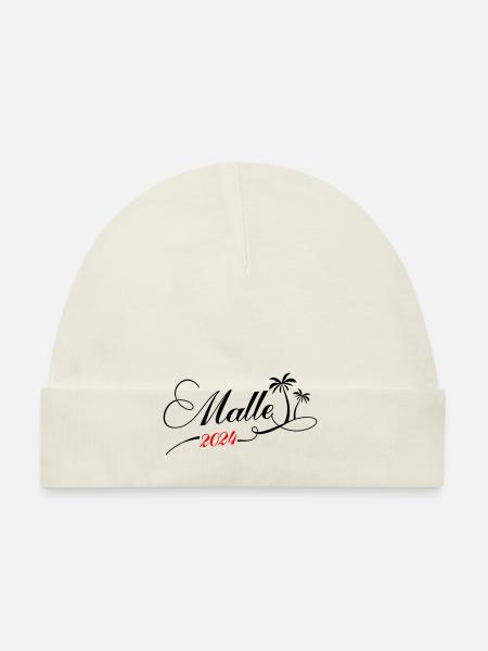 Malle 2024 Team Mallorca - Organic Baby Cap - white - Front