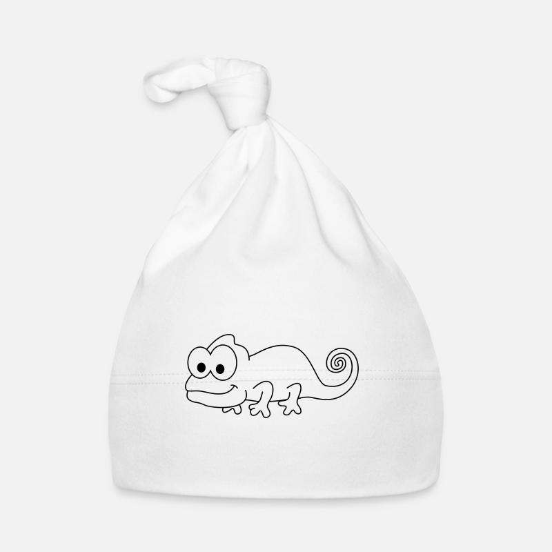 Caméléon Comic Animal Bonnet bio Bébé