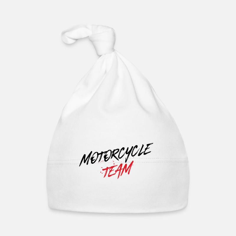 Équipe moto Bonnet bio Bébé