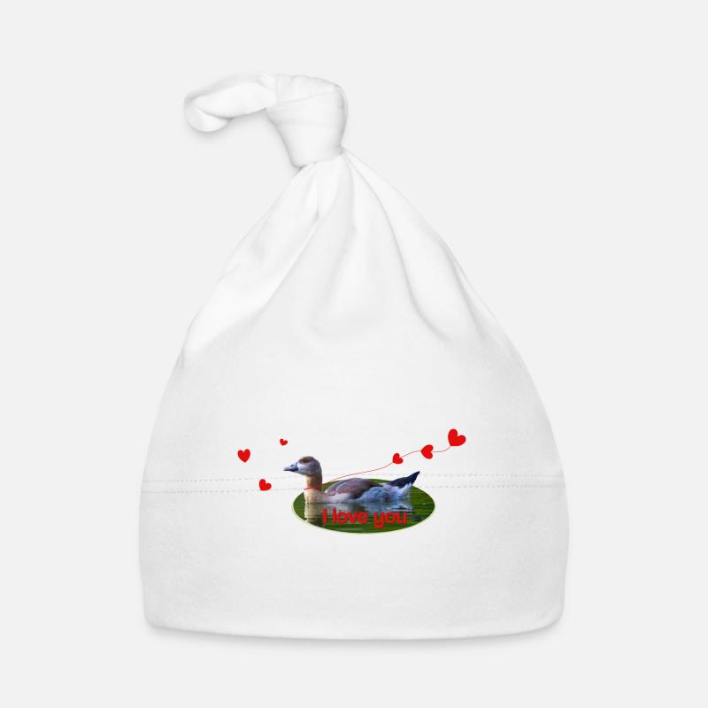 Je t’aime Bonnet bio Bébé
