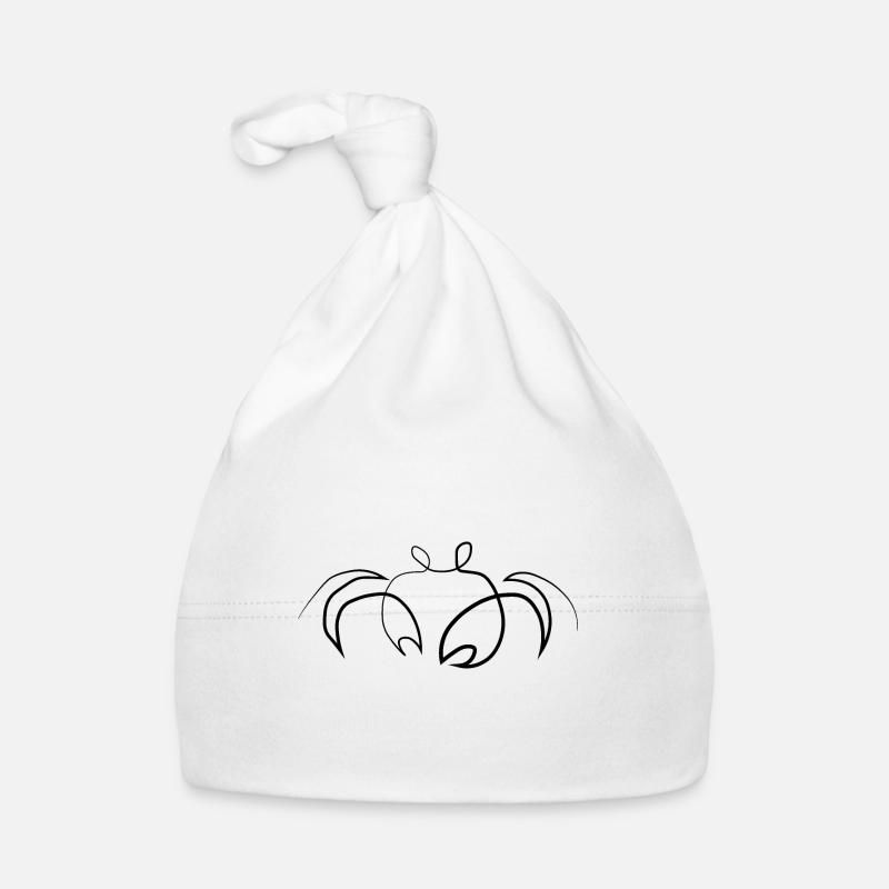 Krabbe Baby Bio-Mütze