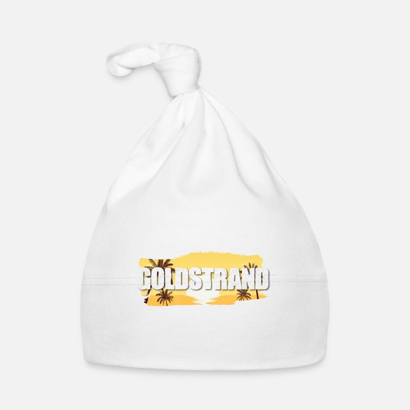 Sables dorés Bonnet bio Bébé