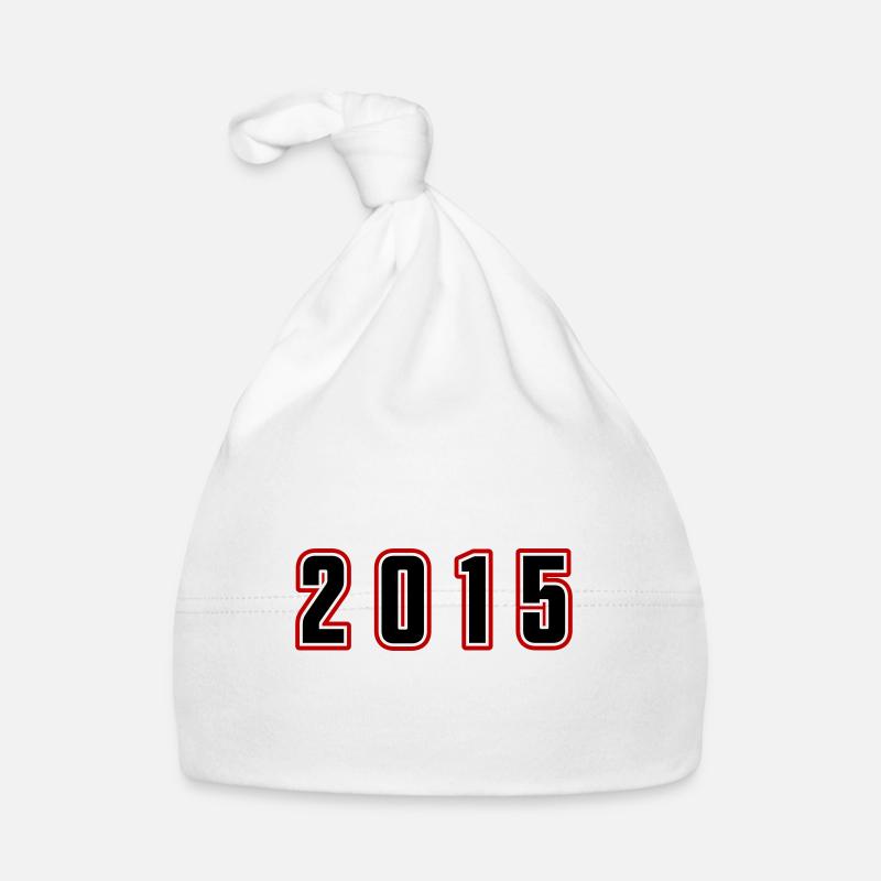 2015 Year Number Organic Baby Cap