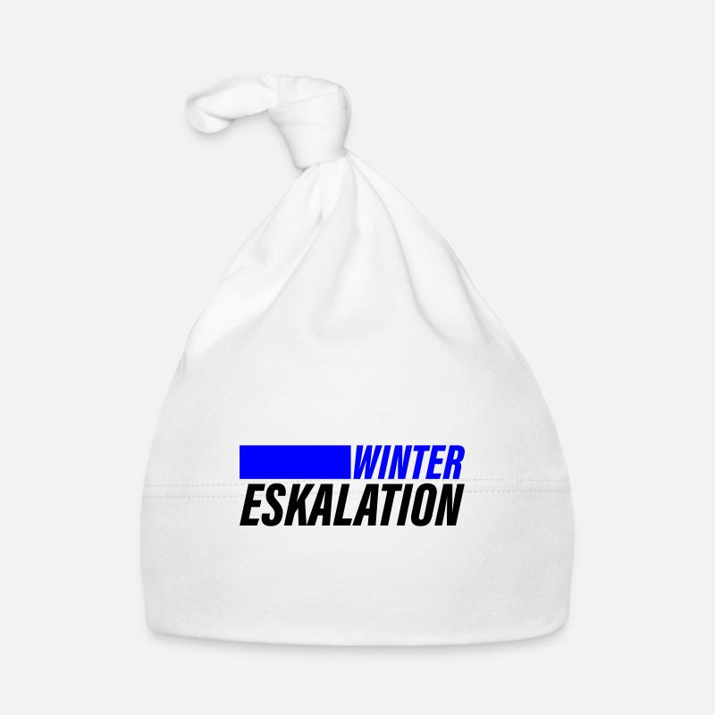 Winter Eskalation Baby Bio-Mütze