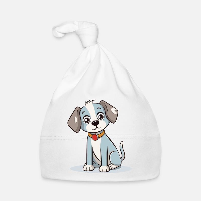 Conception de chien mignon pour les propriétaires de chiens Bonnet bio Bébé