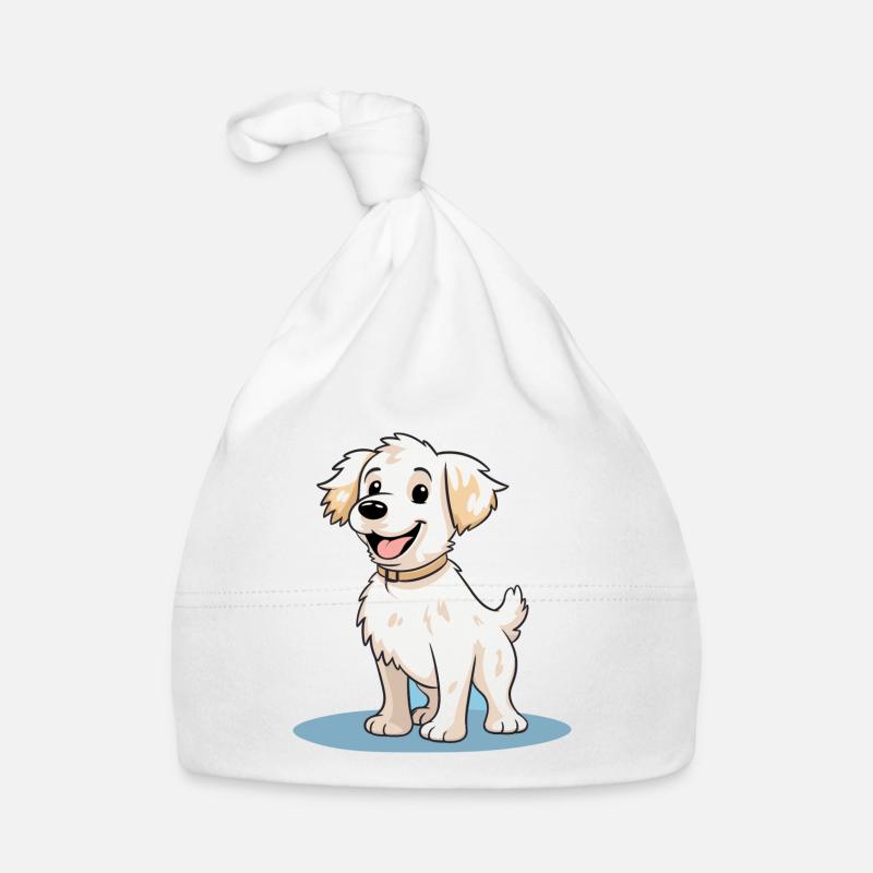 Conception de chien mignon pour les propriétaires de chiens Bonnet bio Bébé