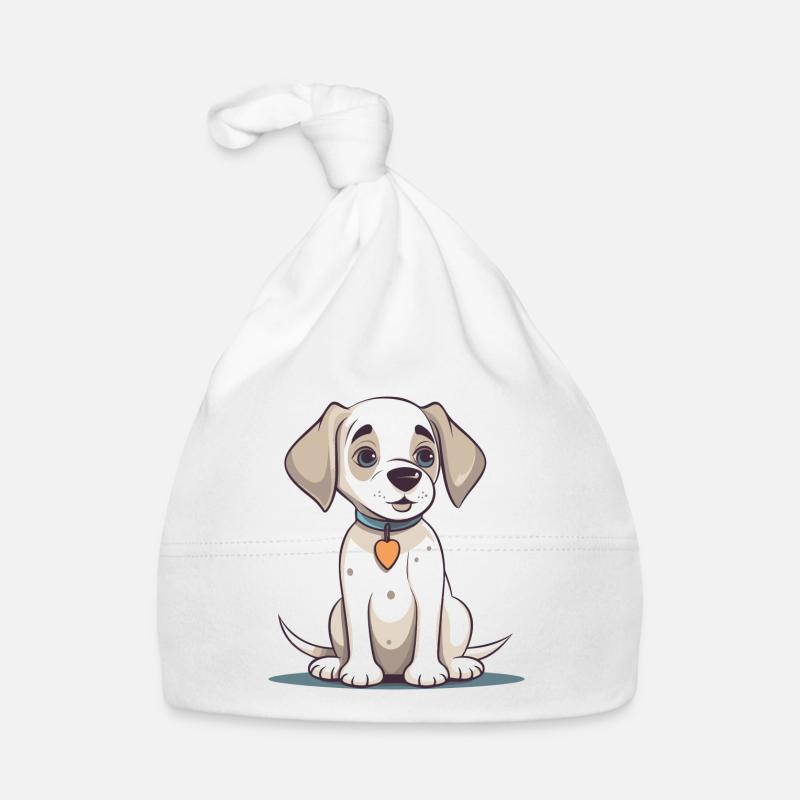 Conception de chien mignon pour les propriétaires de chiens Bonnet bio Bébé