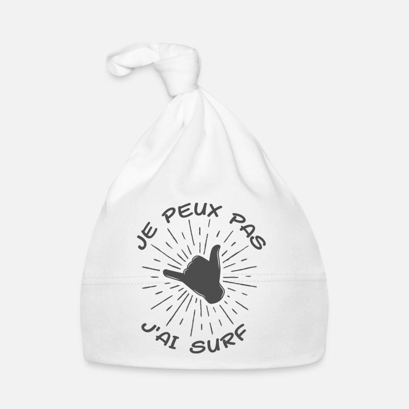Je Peux Pas J'ai Surf Bonnet bio Bébé