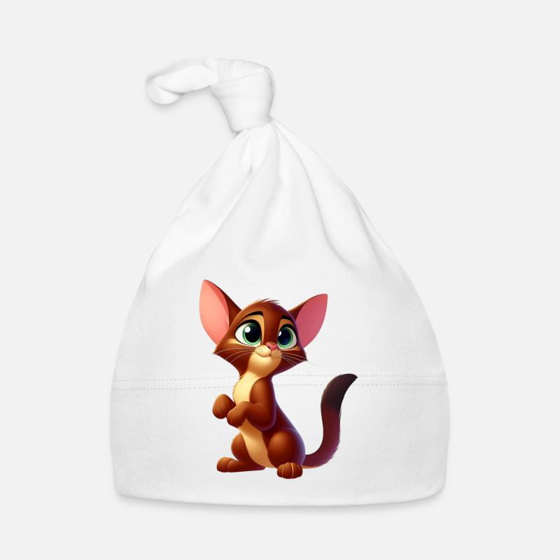 Abessinisch Baby Bio-Mütze