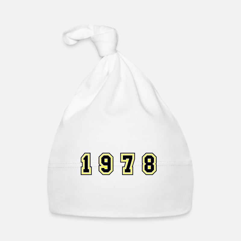 Numéro de l’année 1978 Bonnet bio Bébé