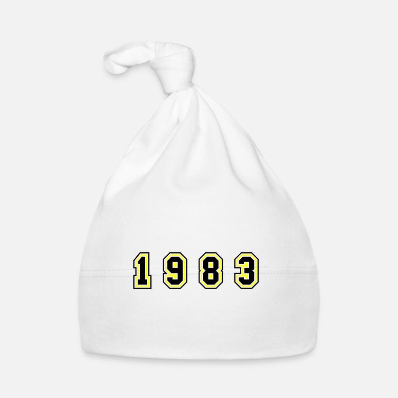 Numéro de l’année 1983 Bonnet bio Bébé