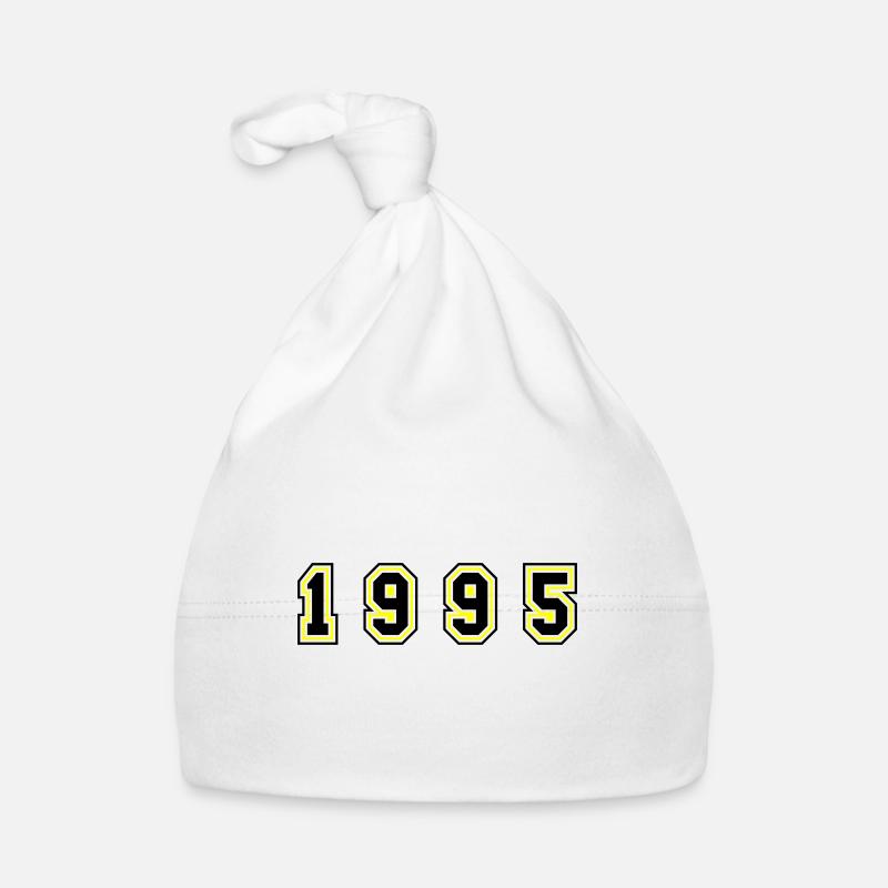 1995 Year Number Organic Baby Cap