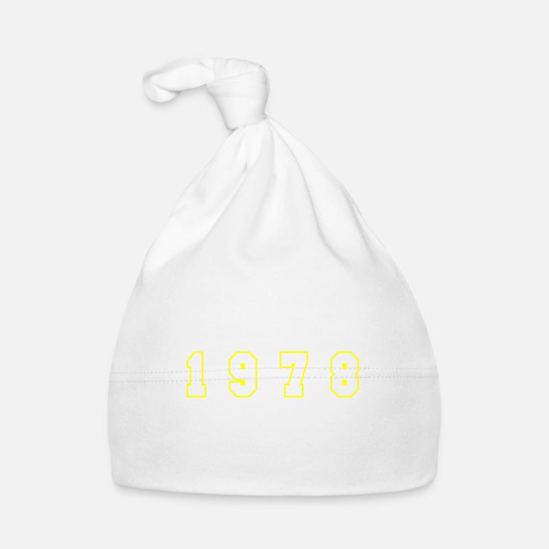 Numéro de l’année 1978 Bonnet bio Bébé
